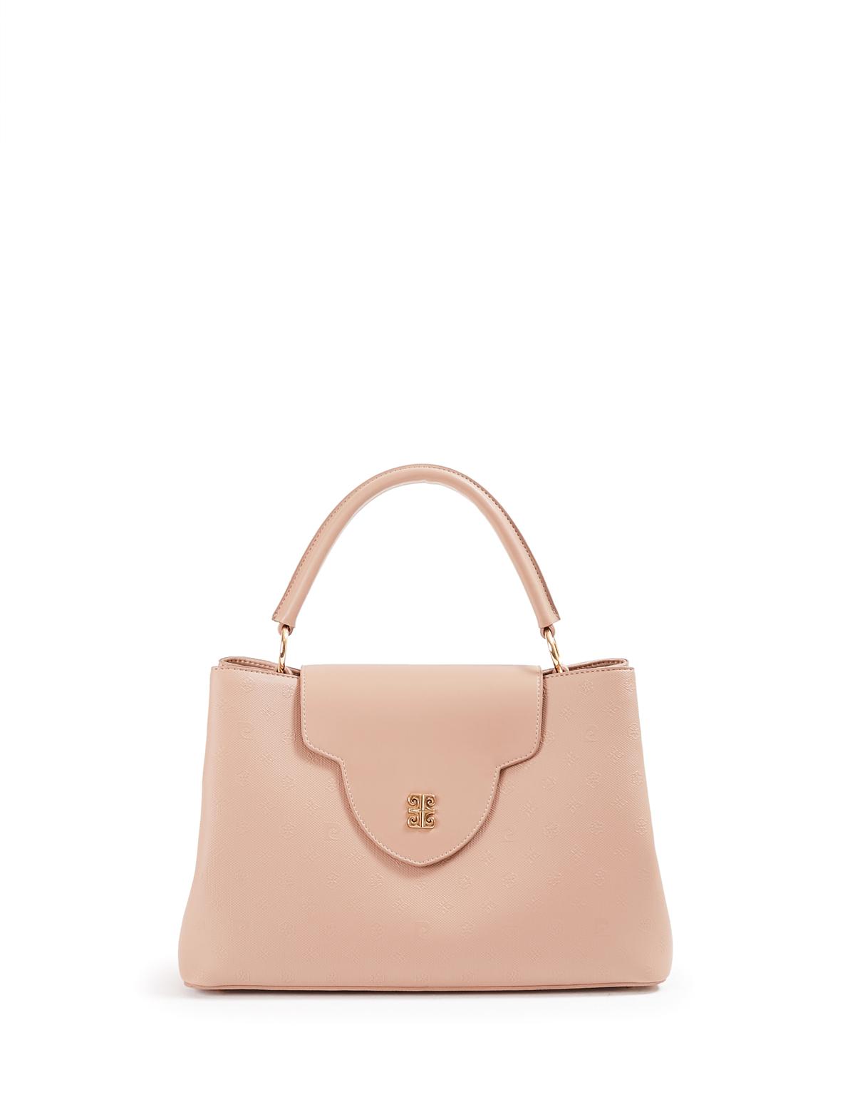 Kahverengi Uzun Askılı Kol Çantası