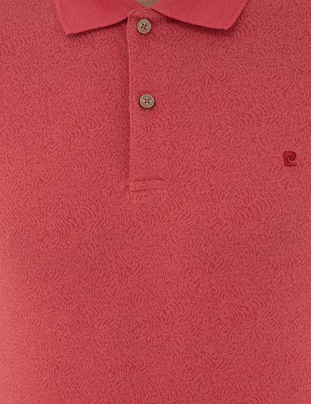 Koyu Pembe Slim Fit Polo Yaka Tişört - 50242087033