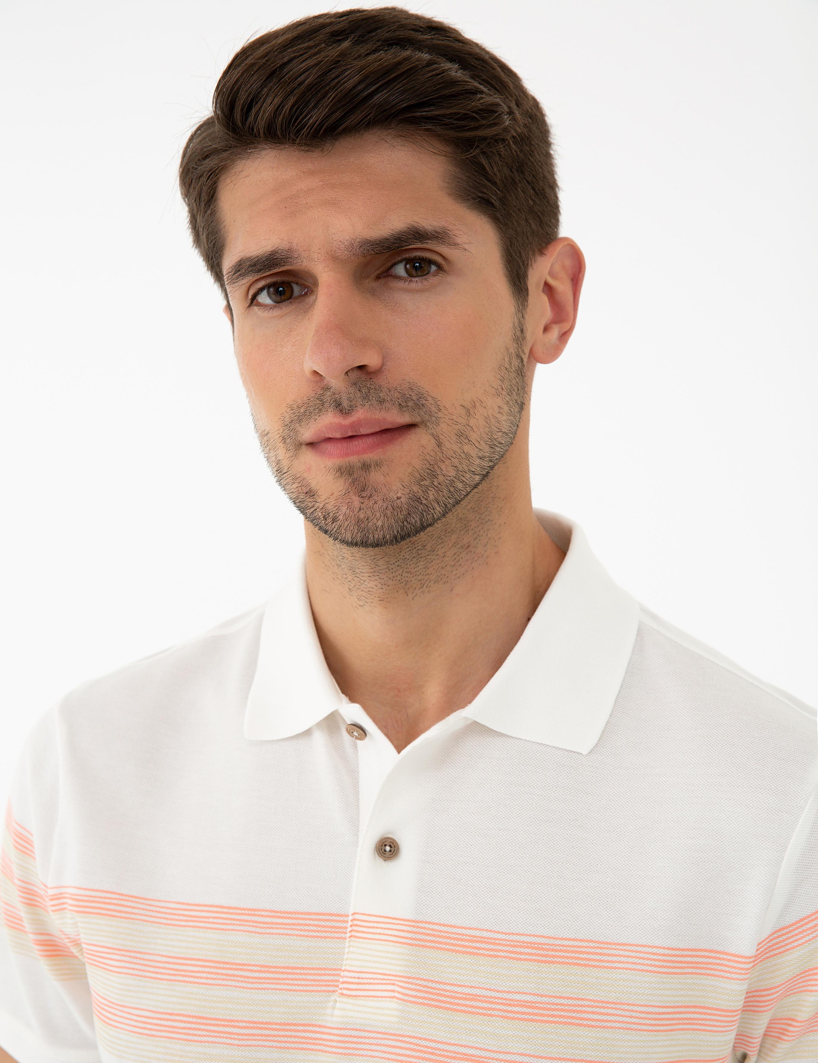 Oranj Slim Fit Polo Yaka Tişört