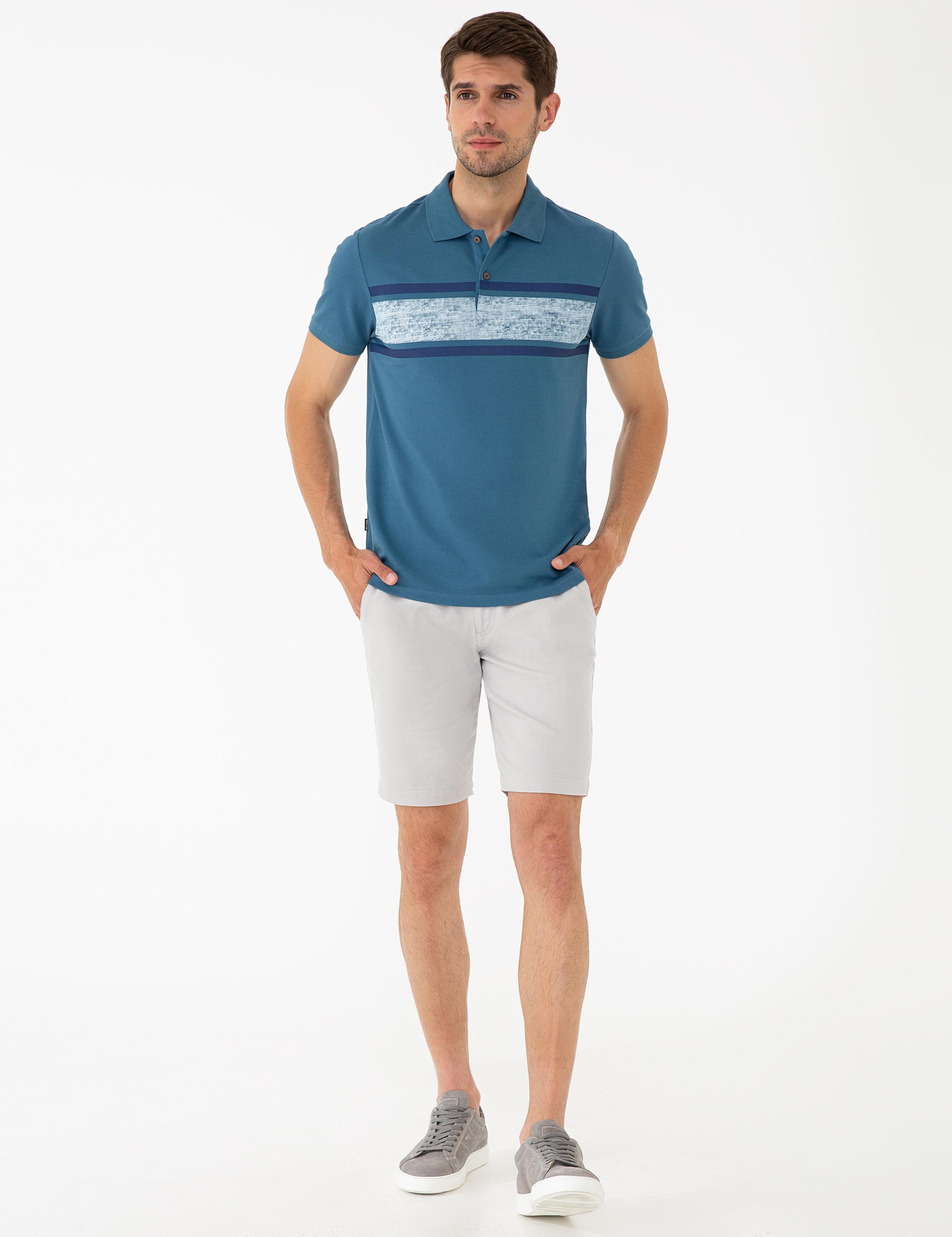 İndigo Slim Fit Polo Yaka T-Shirt