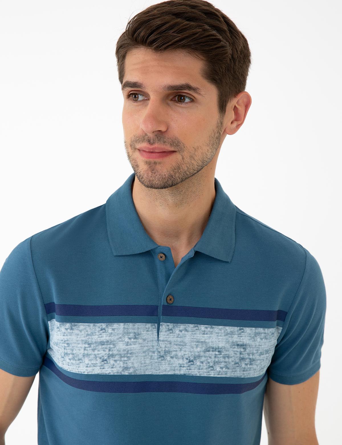 İndigo Slim Fit Polo Yaka T-Shirt - 50242150002
