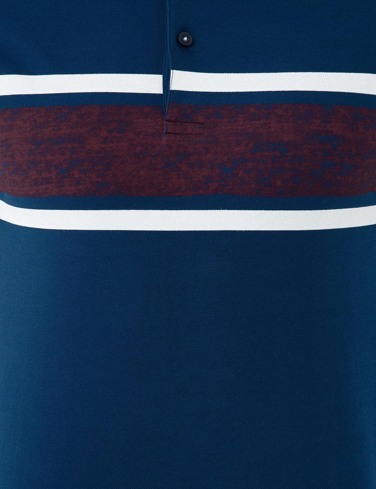 Lacivert Slim Fit Polo Yaka T-Shirt - 50242150014