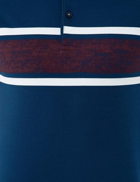 Lacivert Slim Fit Polo Yaka T-Shirt - 50242150014