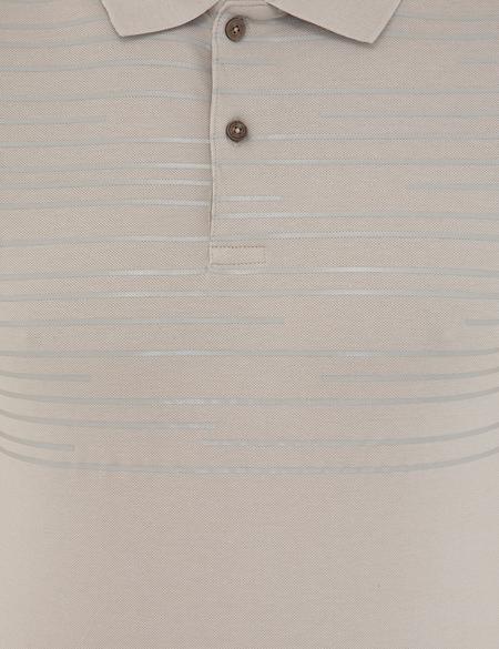 Açık Gri Slim Fit Polo Yaka Tişört - 50242148005