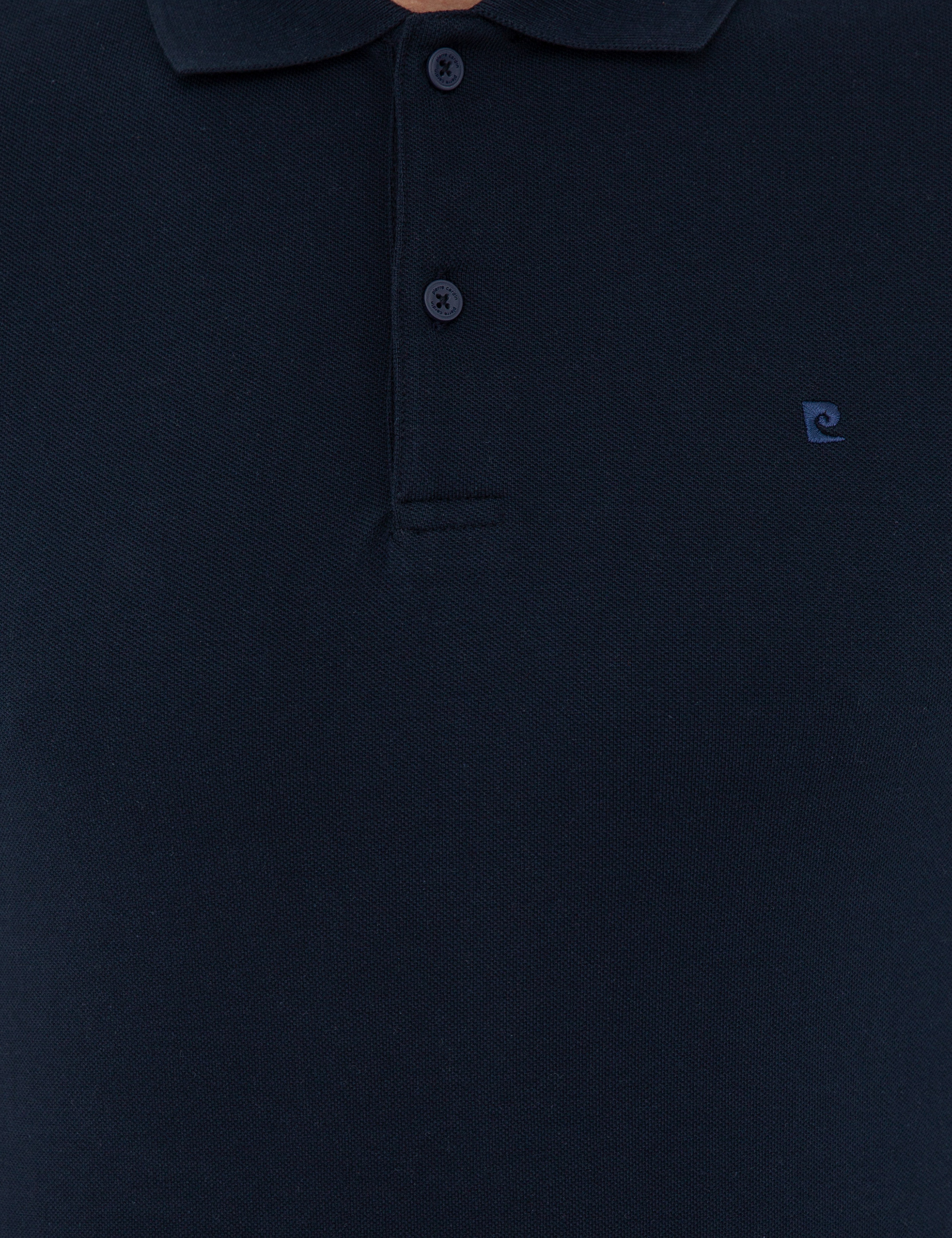 Lacivert Slim Fit Basic Sweatshirt - Image 5