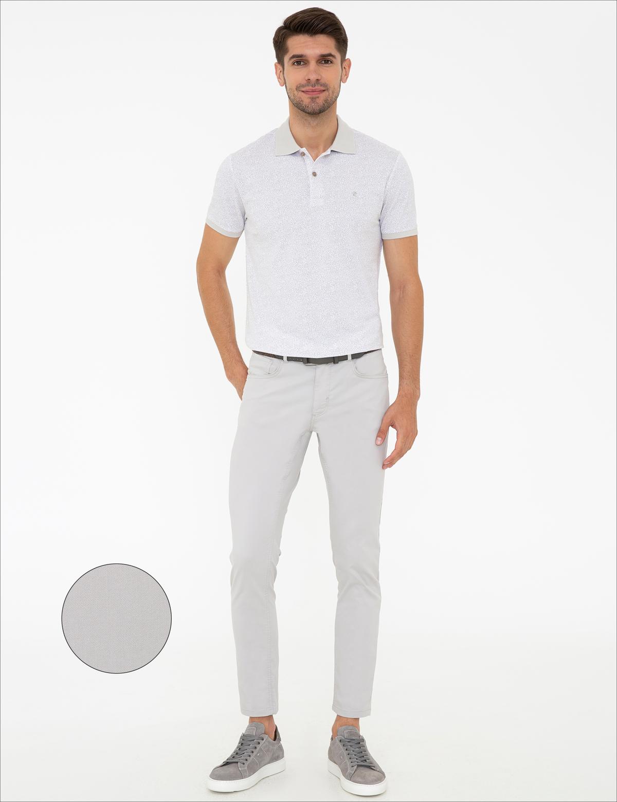 Taş Slim Fit Kanvas Pantolon