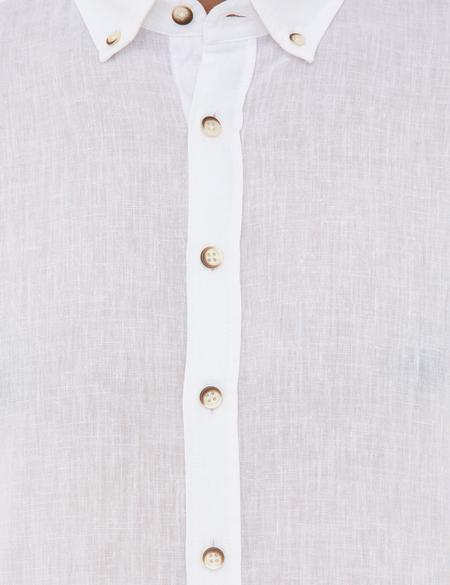 Beyaz Regular Fit Uzun Kollu Gömlek - 50235132012