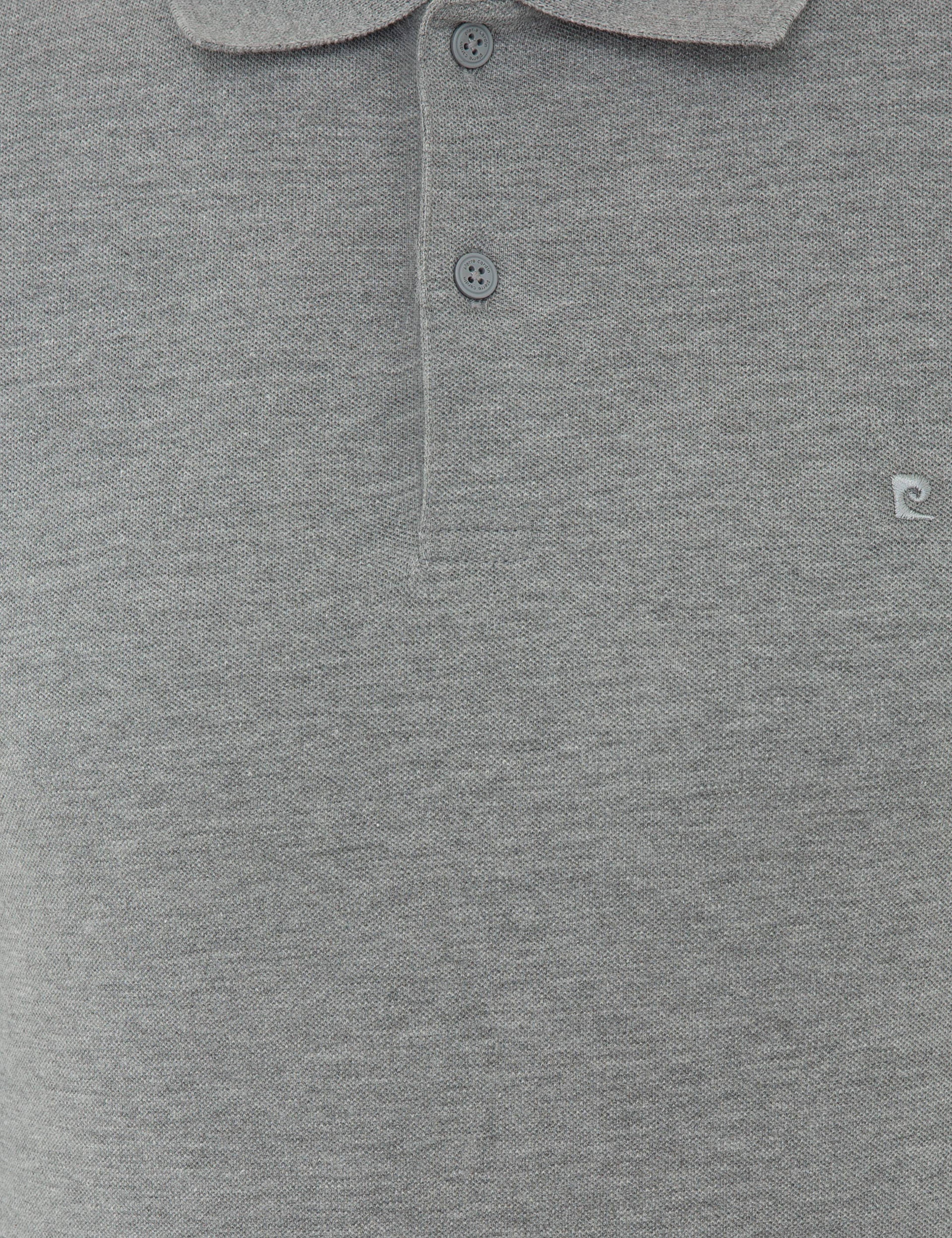 Gri Melanj Slim Fit Polo Yaka Sweatshirt - Image 5