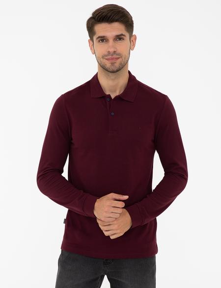 Bordo Slim Fit Basic Sweatshirt - 50241551027