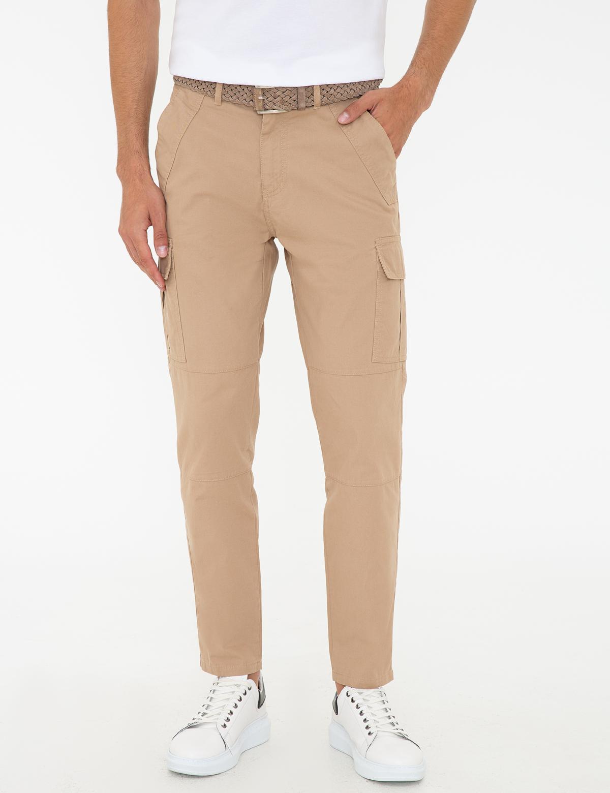 Vizon Carrot Fit Kanvas Pantolon - 50233256266