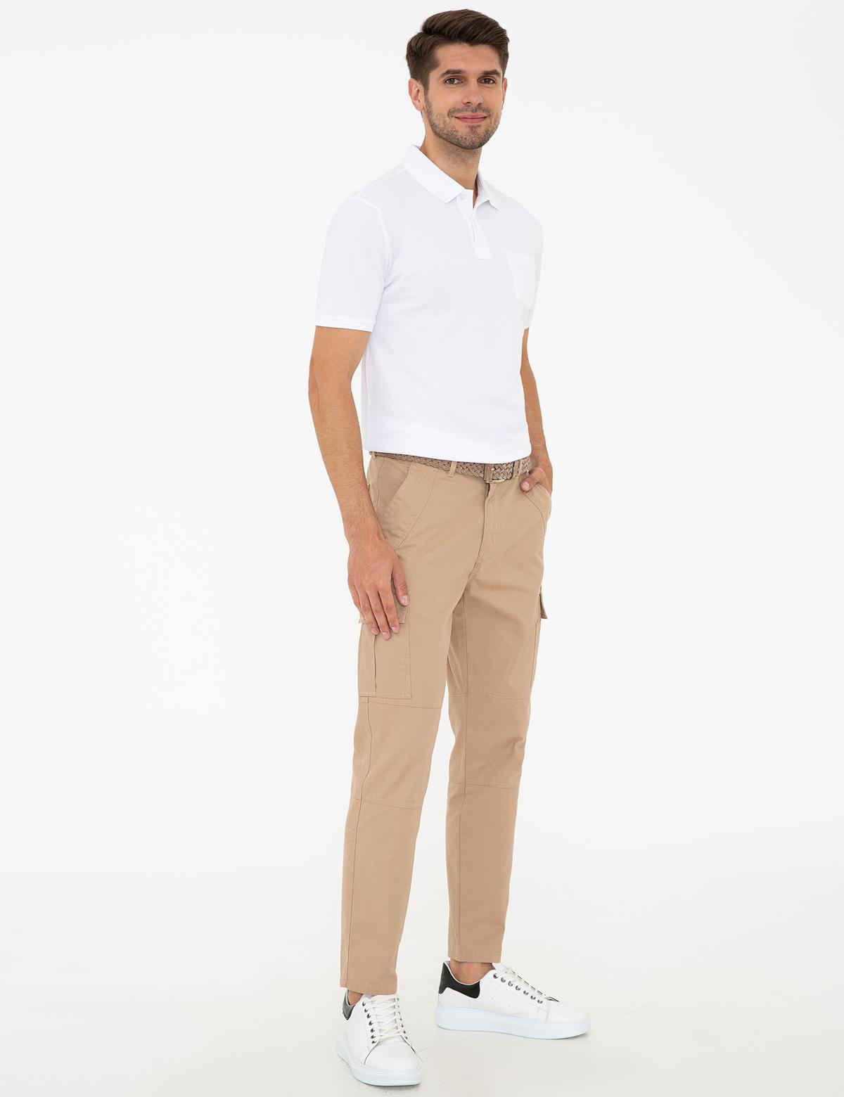 Vizon Carrot Fit Kanvas Pantolon - 50233256266