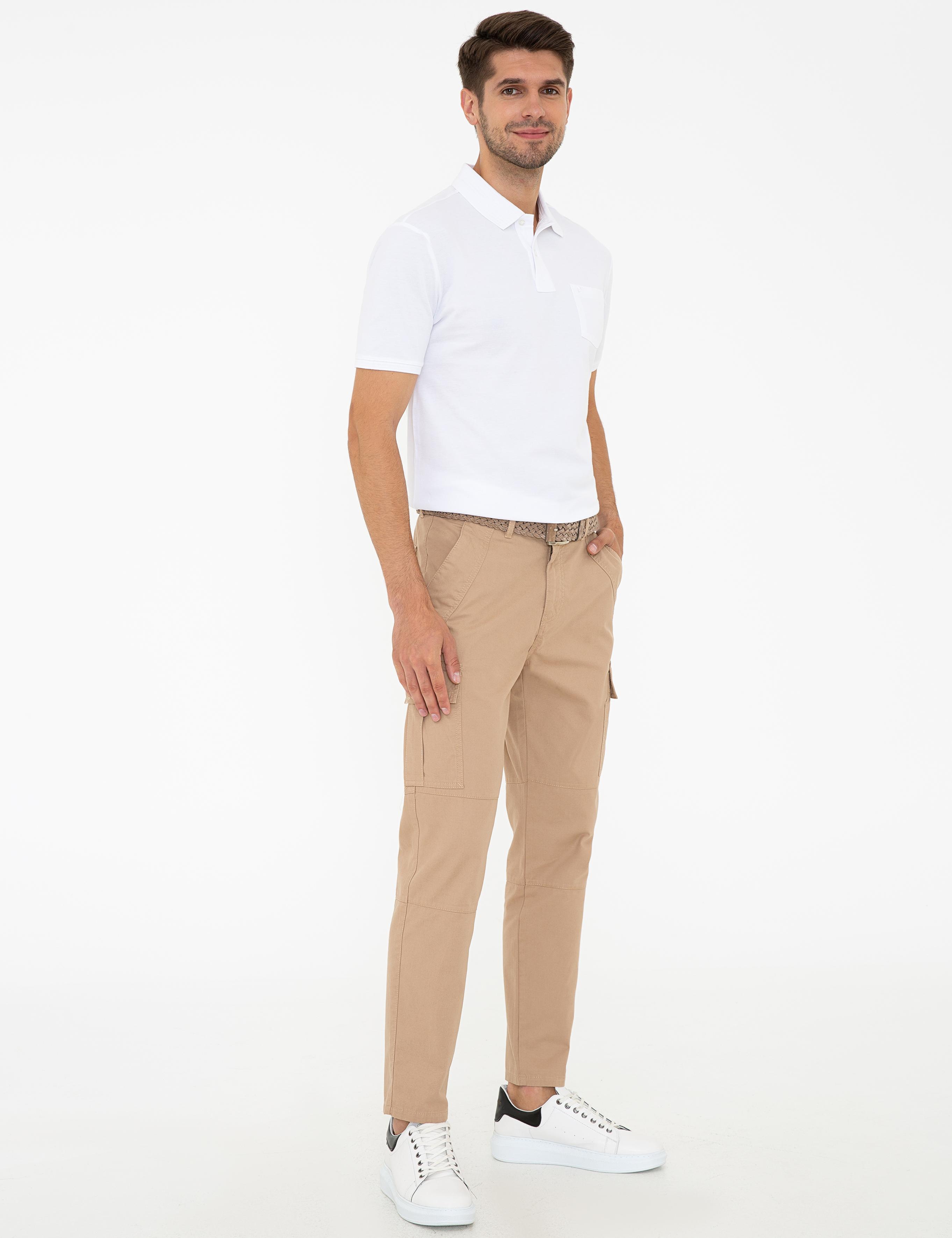 Vizon Carrot Fit Kanvas Pantolon