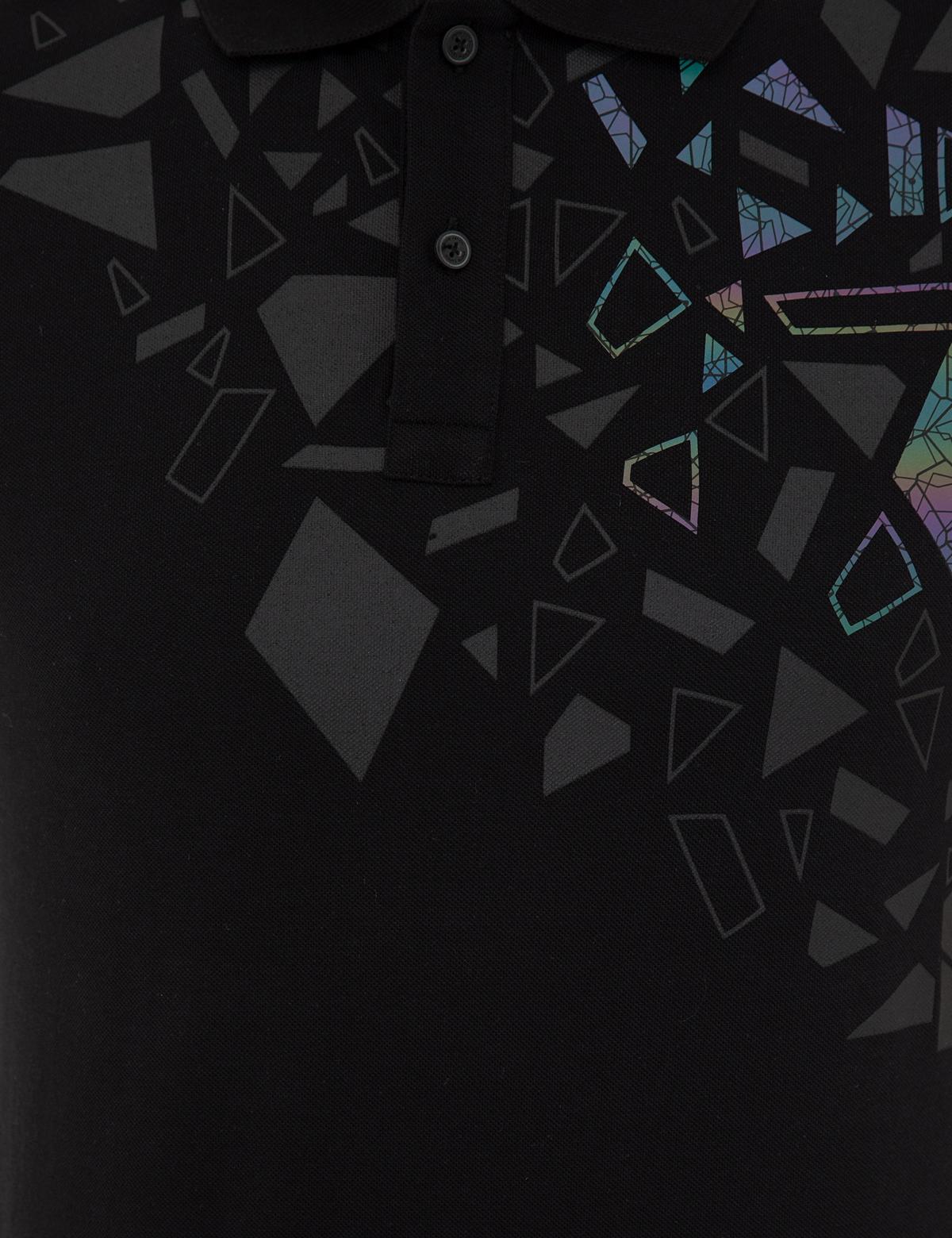 Siyah Slim Fit Polo Yaka T-Shirt - 50233272109