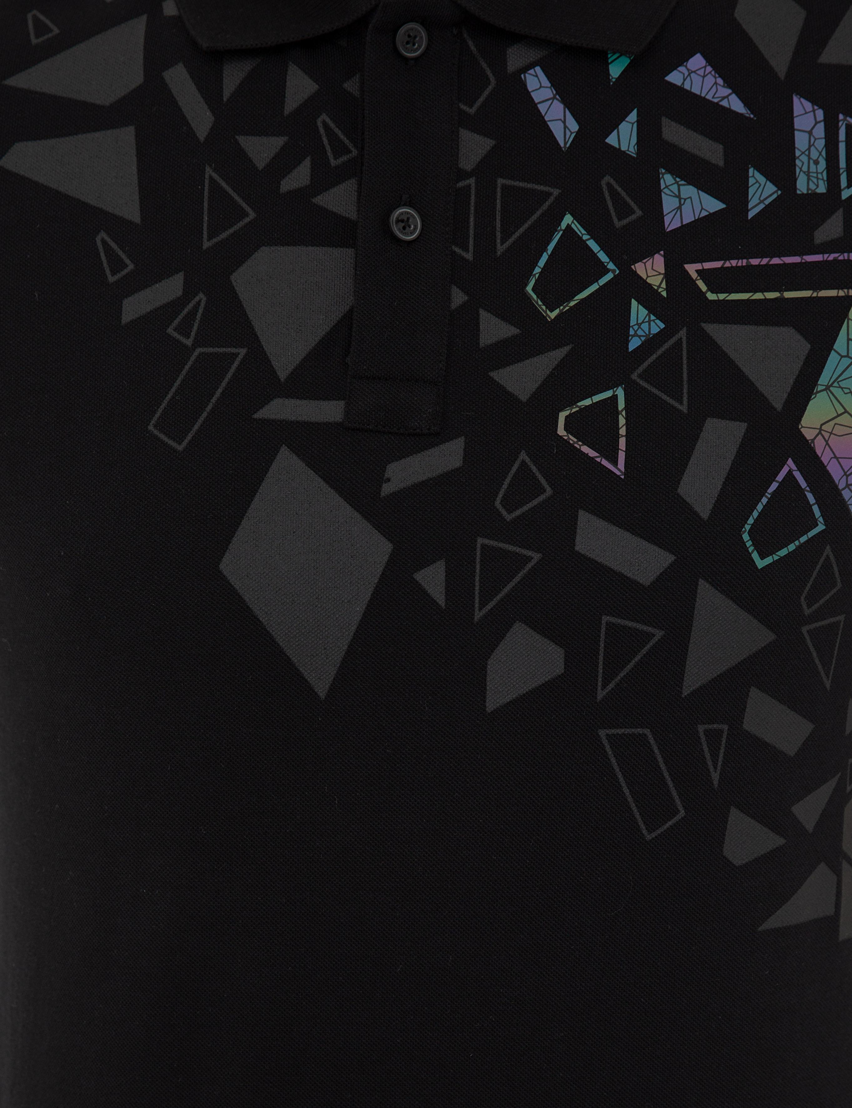 Siyah Slim Fit Polo Yaka T-Shirt