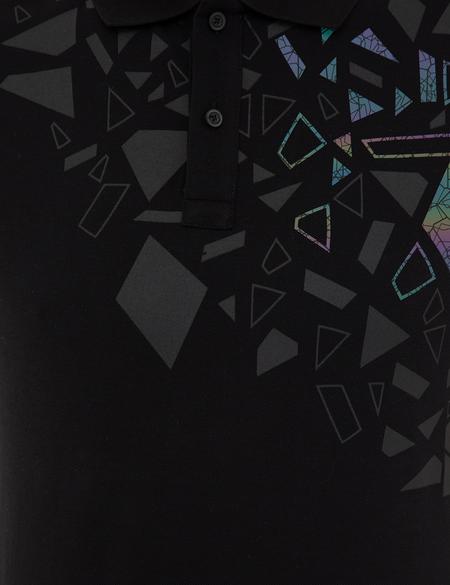 Siyah Slim Fit Polo Yaka T-Shirt - 50233272109