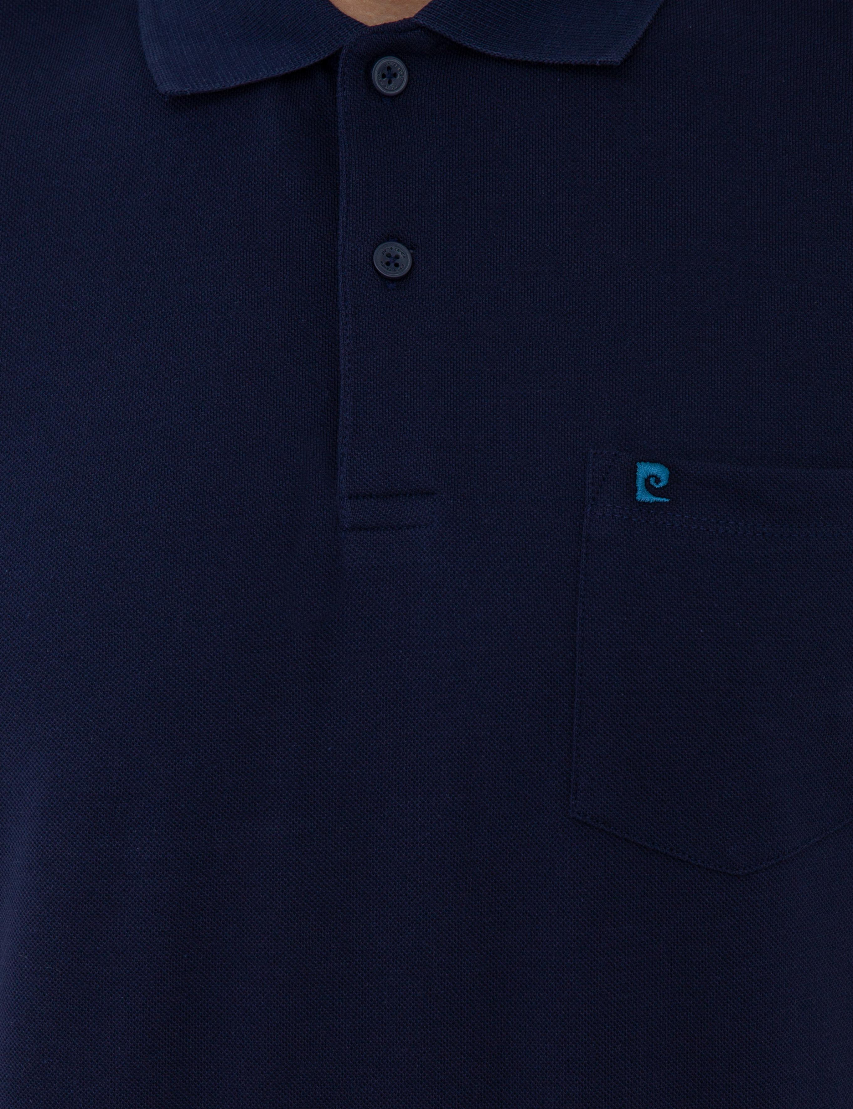 Lacivert Regular Fit Polo Yaka Basic Tişört