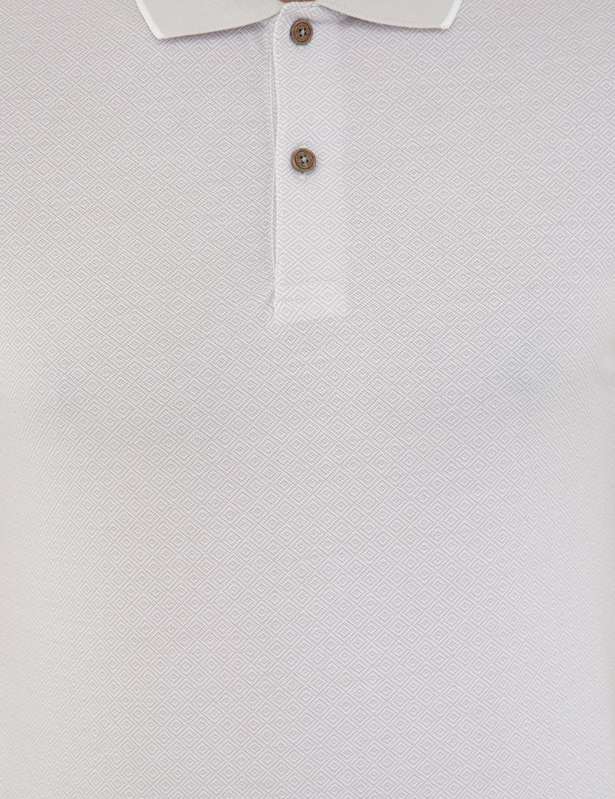 Açık Gri Slim Fit Polo Yaka T-Shirt - 50242036002