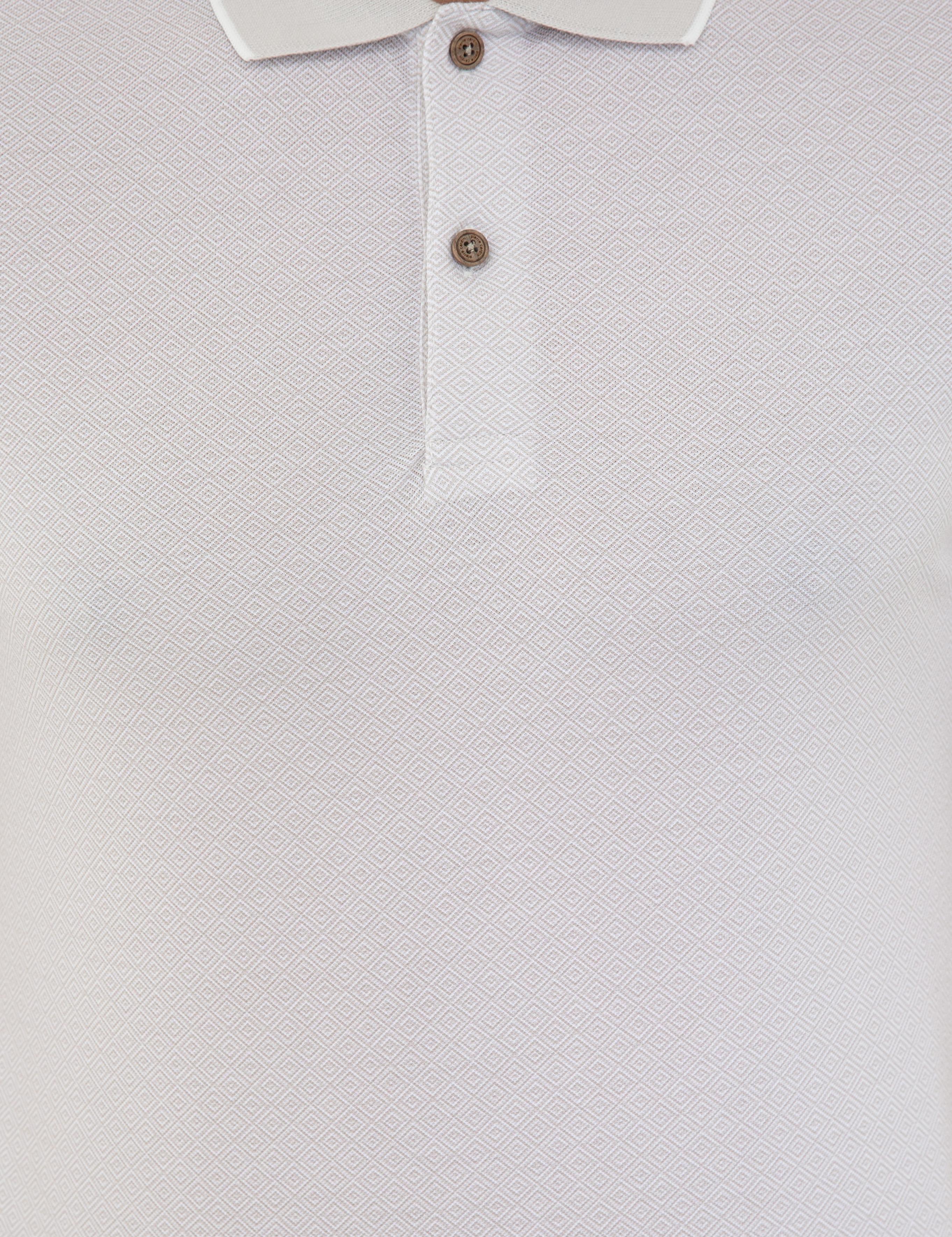 Açık Gri Slim Fit Polo Yaka T-Shirt