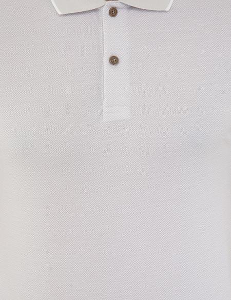 Açık Gri Slim Fit Polo Yaka T-Shirt - 50242036002
