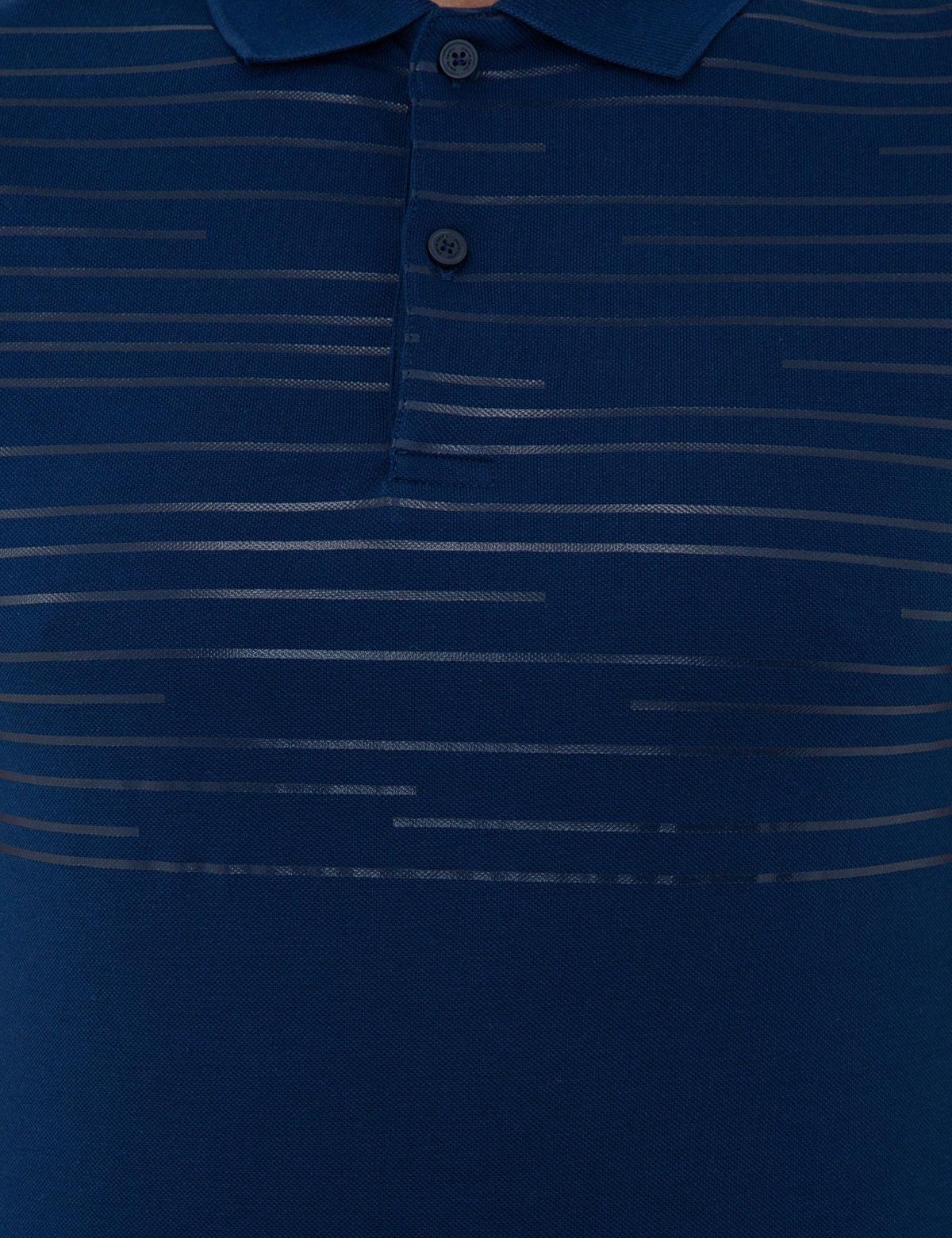 Lacivert Slim Fit Polo Yaka T-Shirt - 50242148019