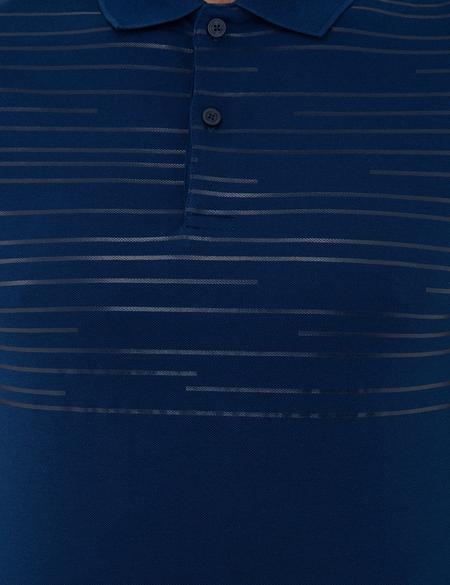 Lacivert Slim Fit Polo Yaka T-Shirt - 50242148019