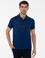Lacivert Slim Fit Polo Yaka T-Shirt