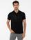 Siyah Slim Fit Polo Yaka T-Shirt