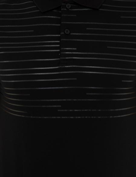 Siyah Slim Fit Polo Yaka T-Shirt - 50242148029