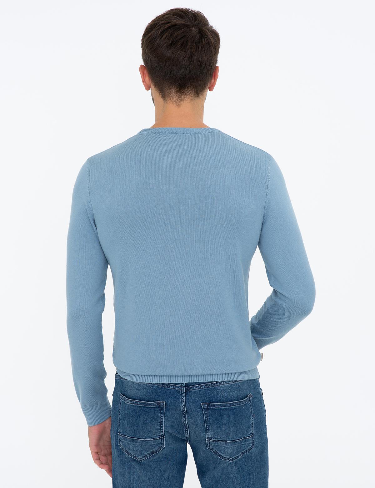 Mavi Slim Fit Bisiklet Yaka Basic Triko Kazak - 50237801203