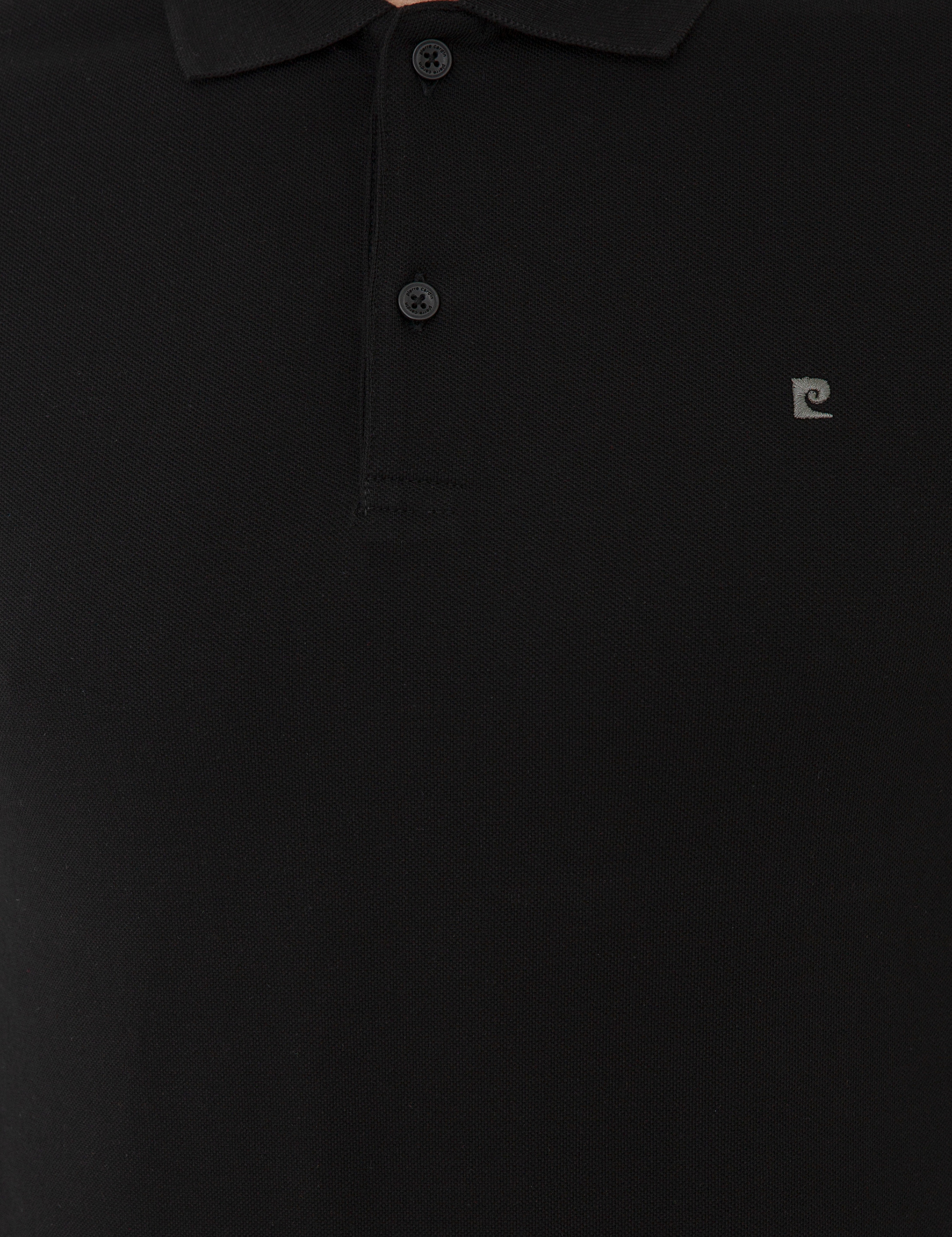 Siyah Slim Fit Basic Sweatshirt - Image 5