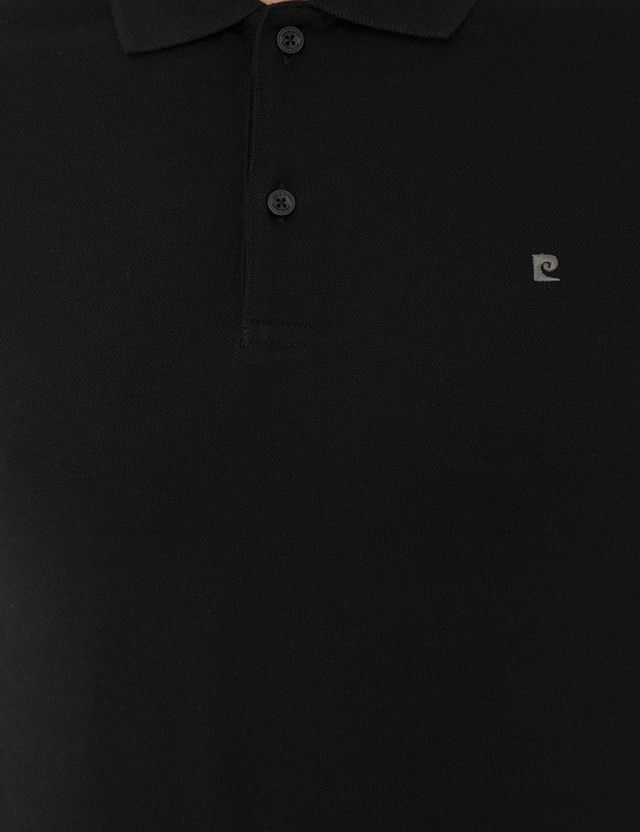 Siyah Slim Fit Basic Sweatshirt