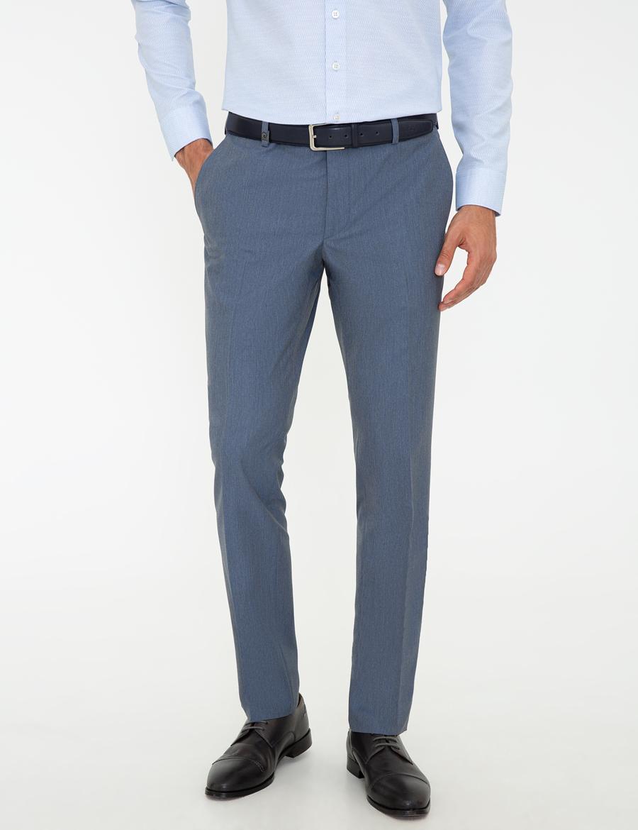 Koyu Mavi Slim Fit Pantolon