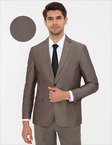 Camel Slim Fit Ceket - 50225603044
