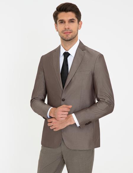 Camel Slim Fit Ceket - 50225603044