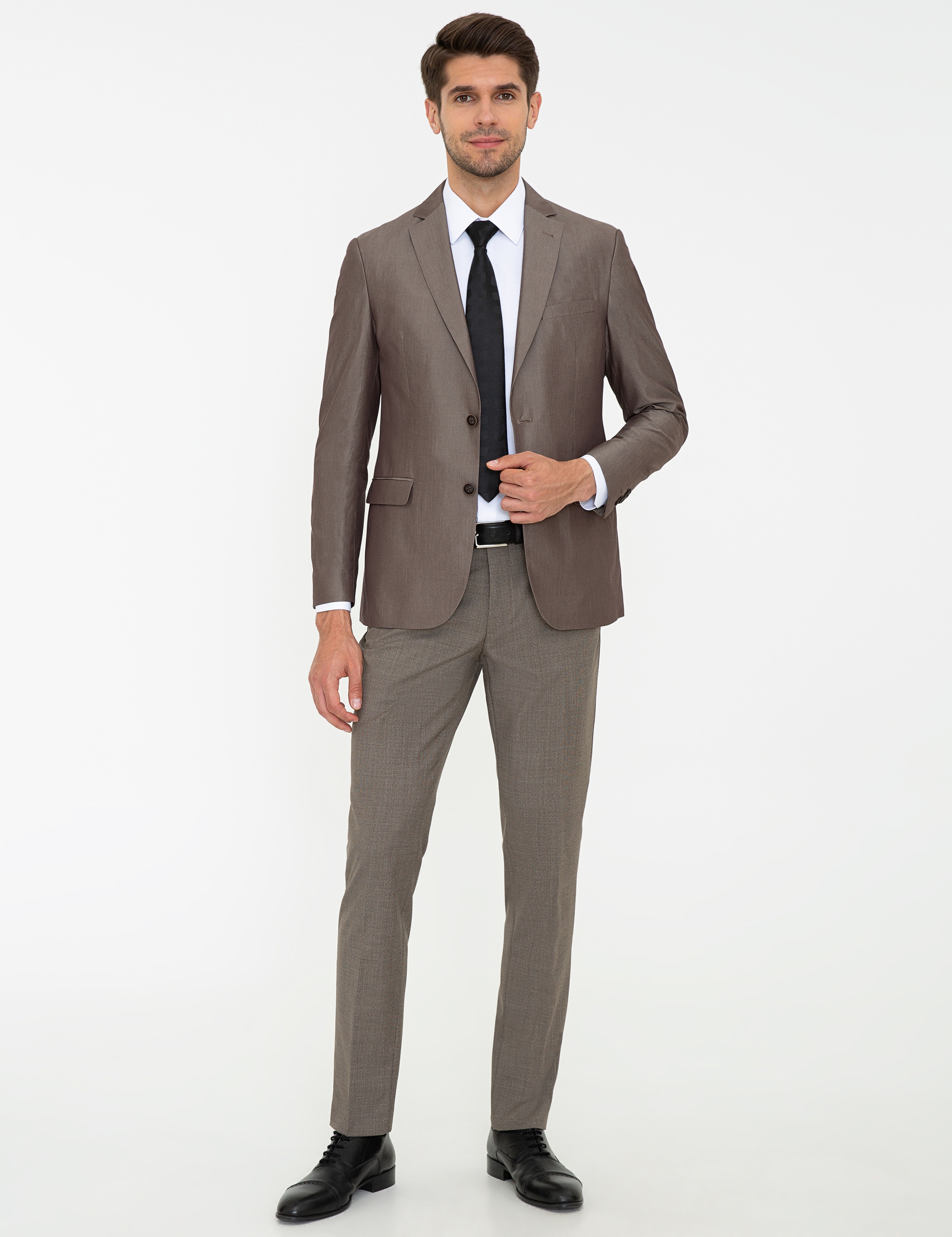 Camel Slim Fit Ceket - Image 5