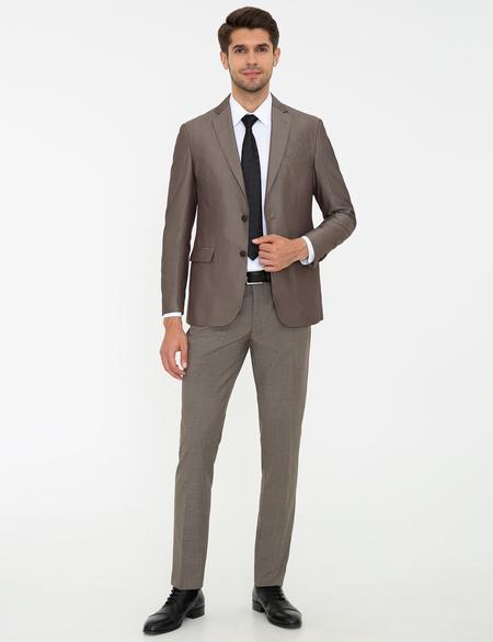 Camel Slim Fit Ceket - 50225603044