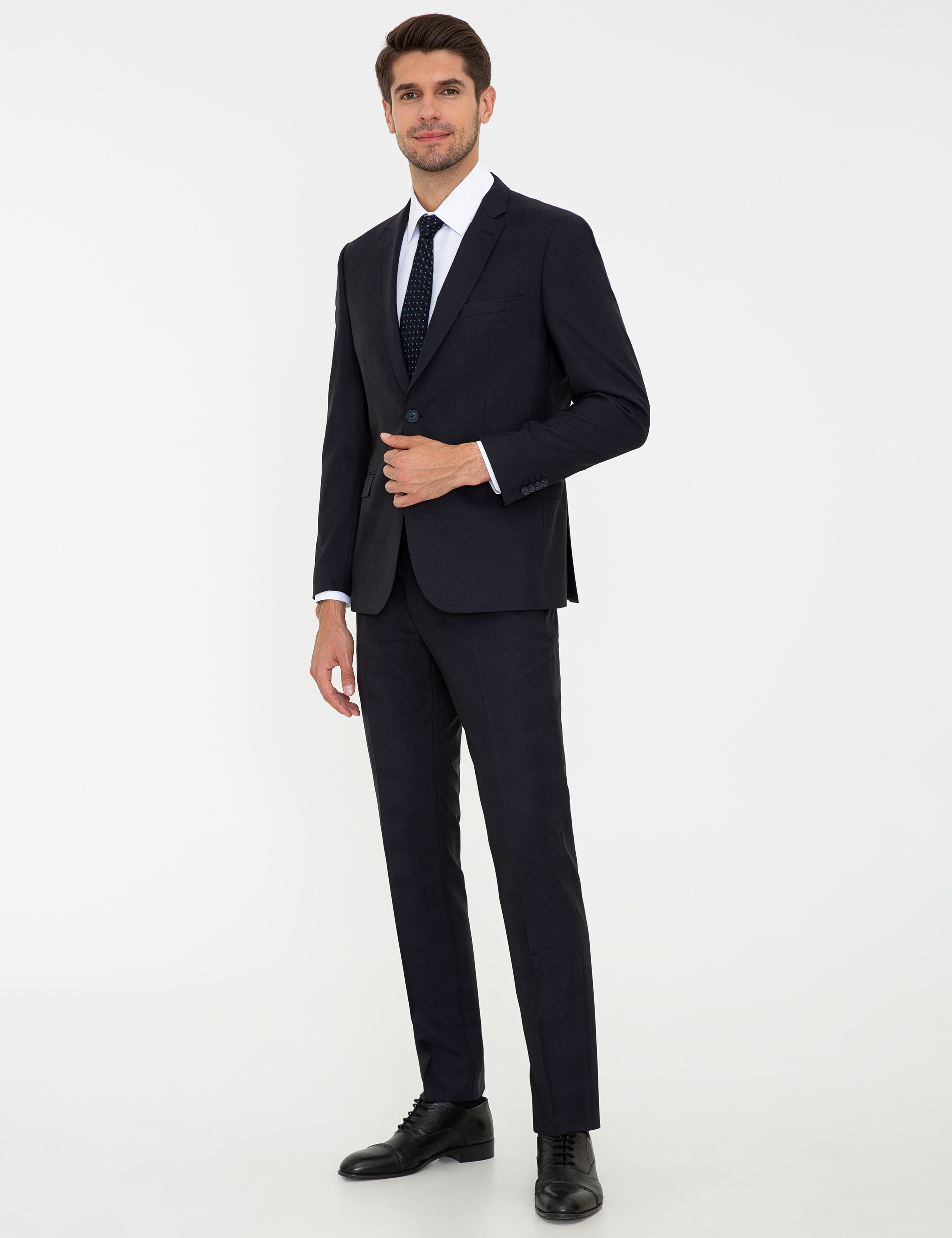 Lacivert Slim Fit Takım Elbise