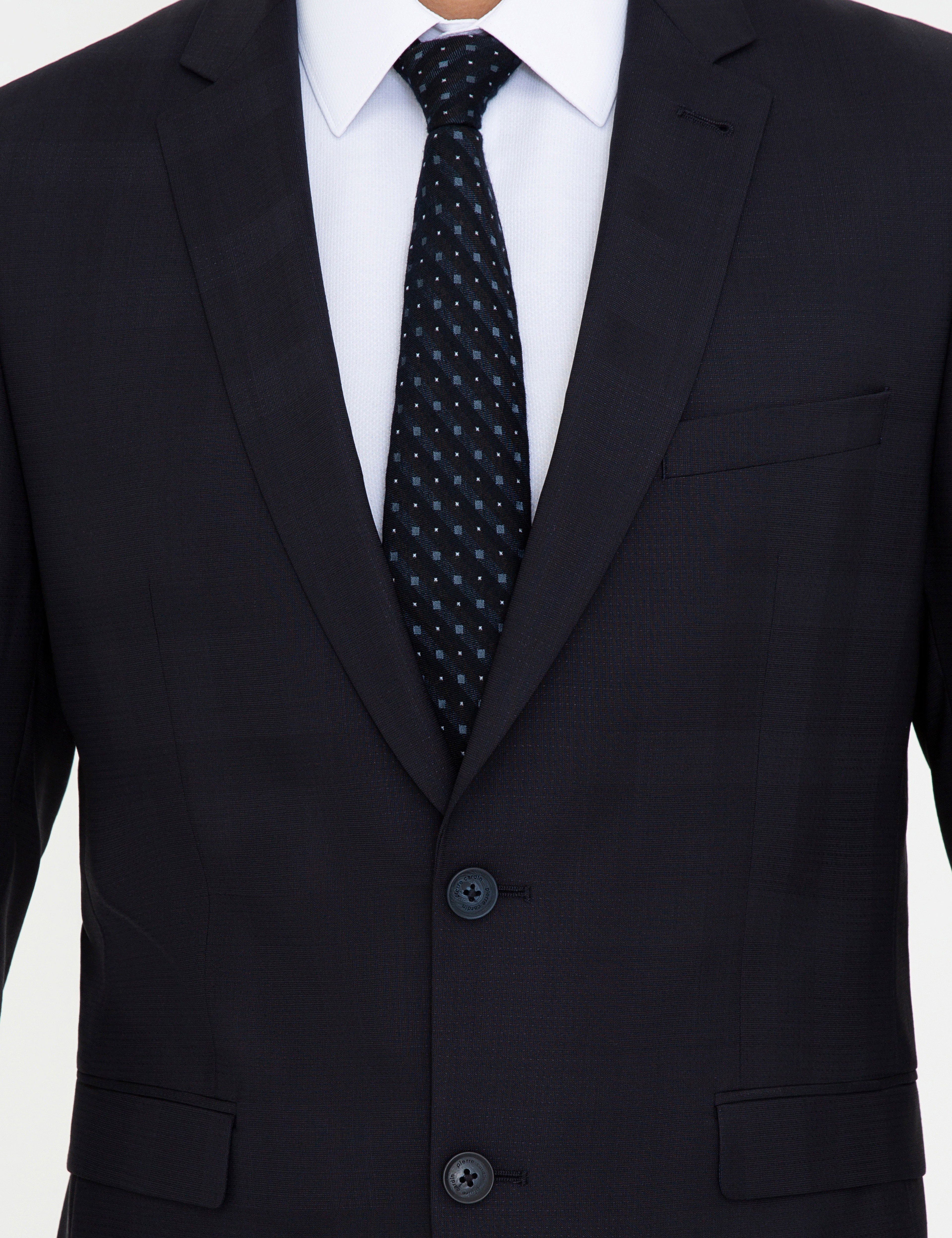 Lacivert Slim Fit Takım Elbise - Image 4