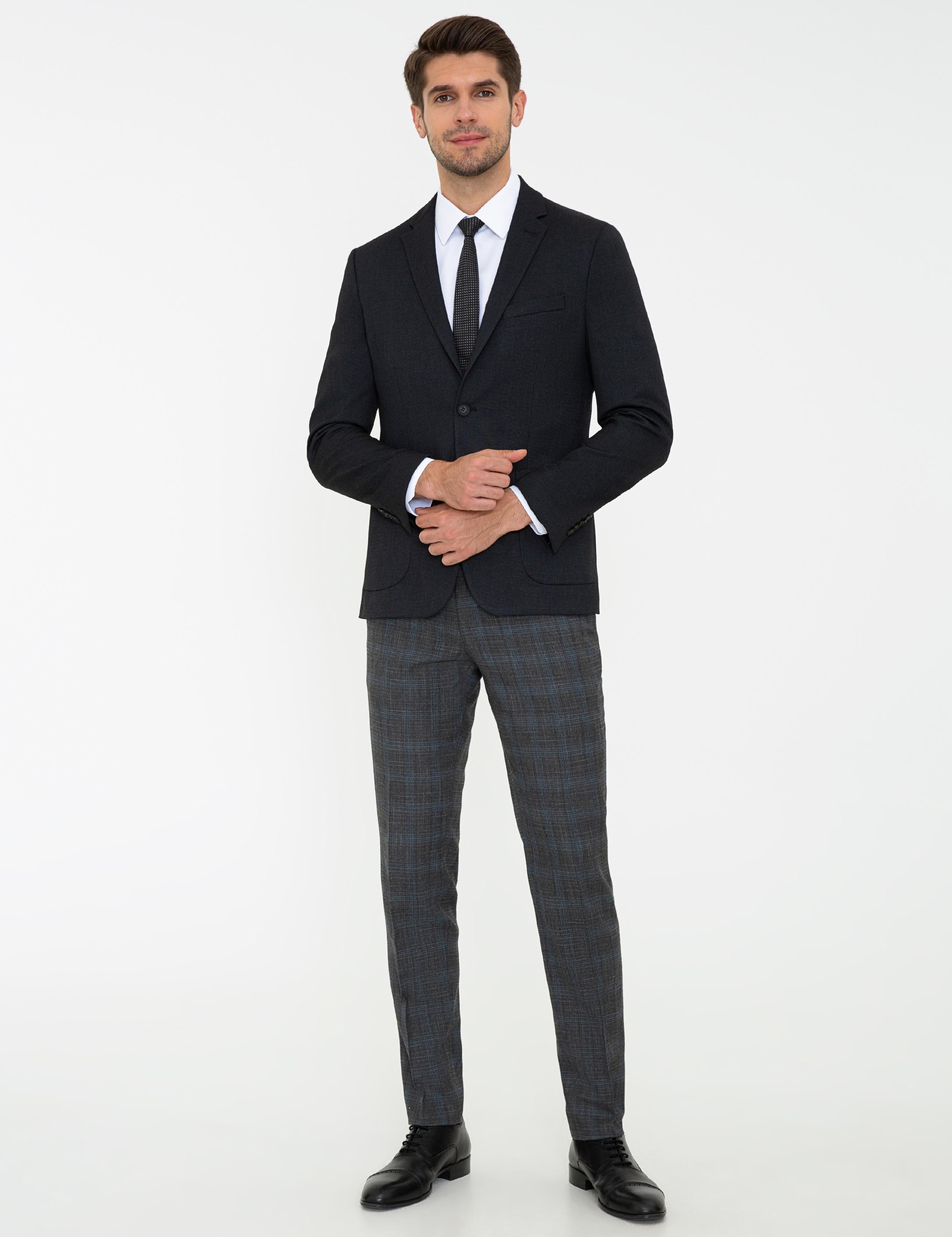 Siyah Slim Fit Ceket