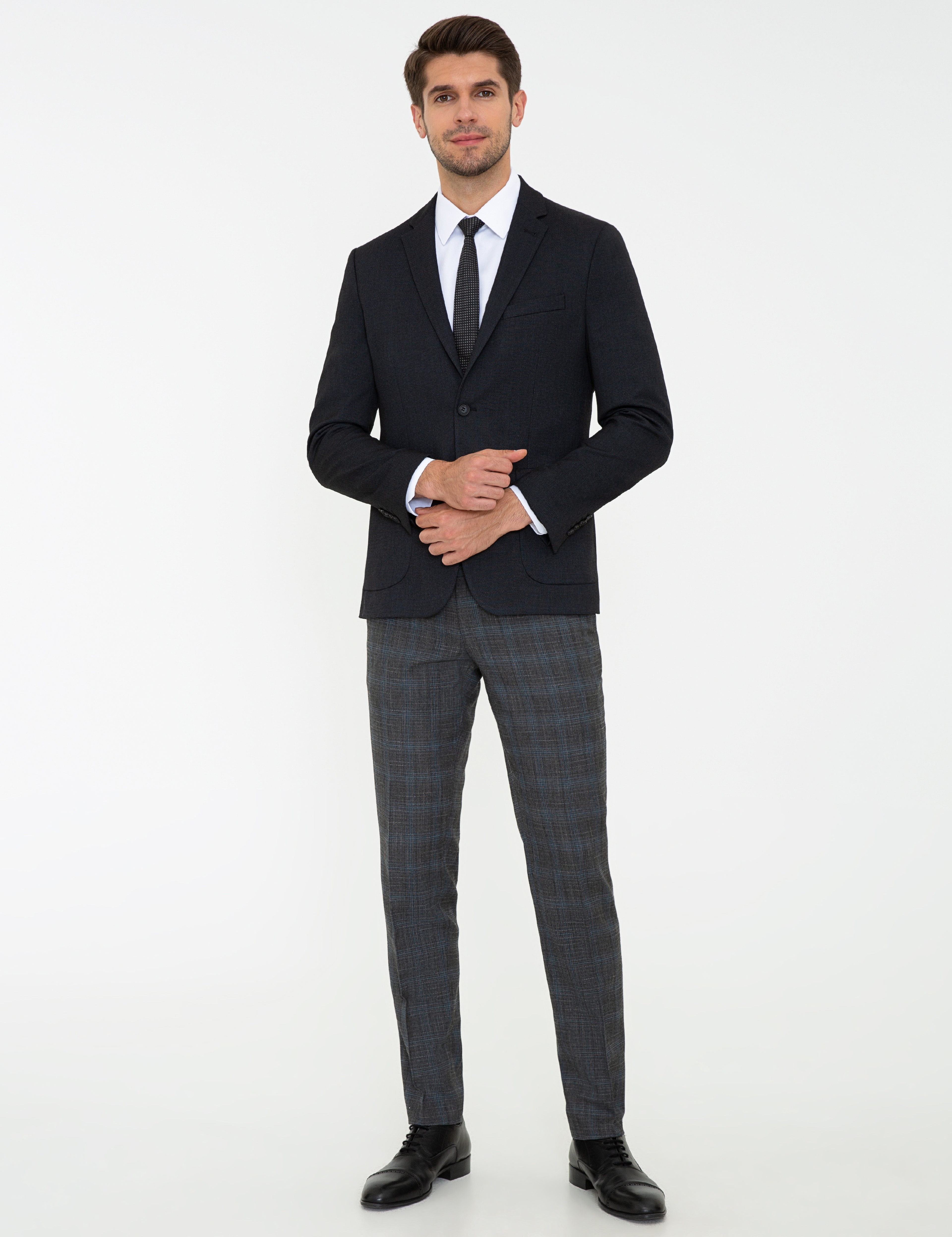 Siyah Slim Fit Ceket