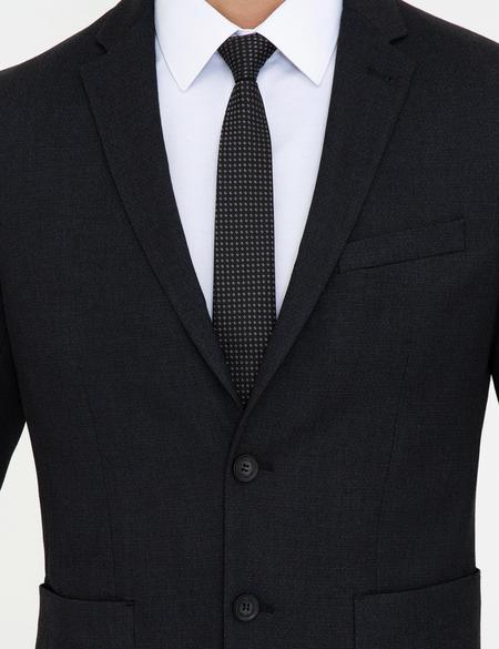 Siyah Slim Fit Ceket - 50230071008