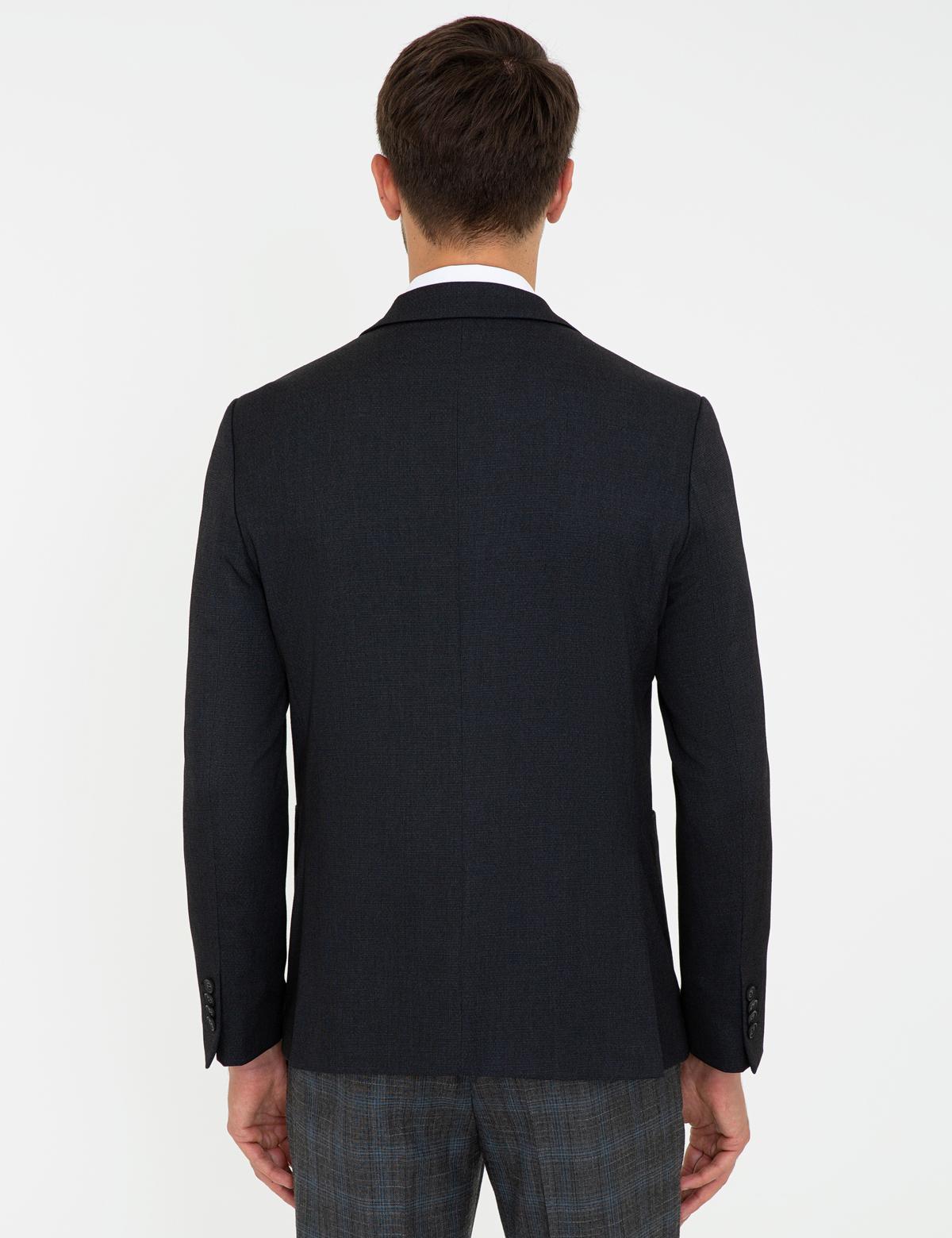 Siyah Slim Fit Ceket - 50230071008