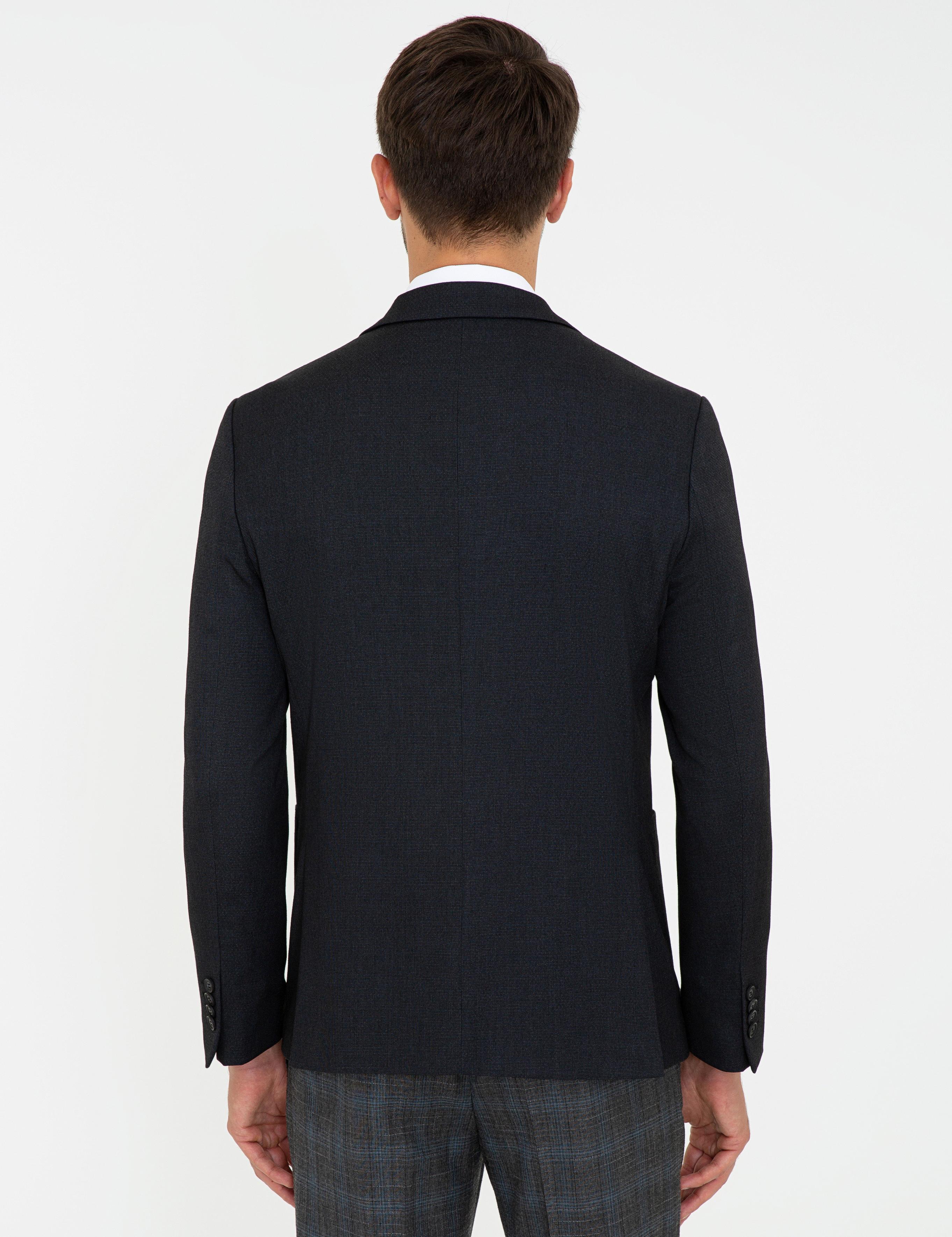 Siyah Slim Fit Ceket