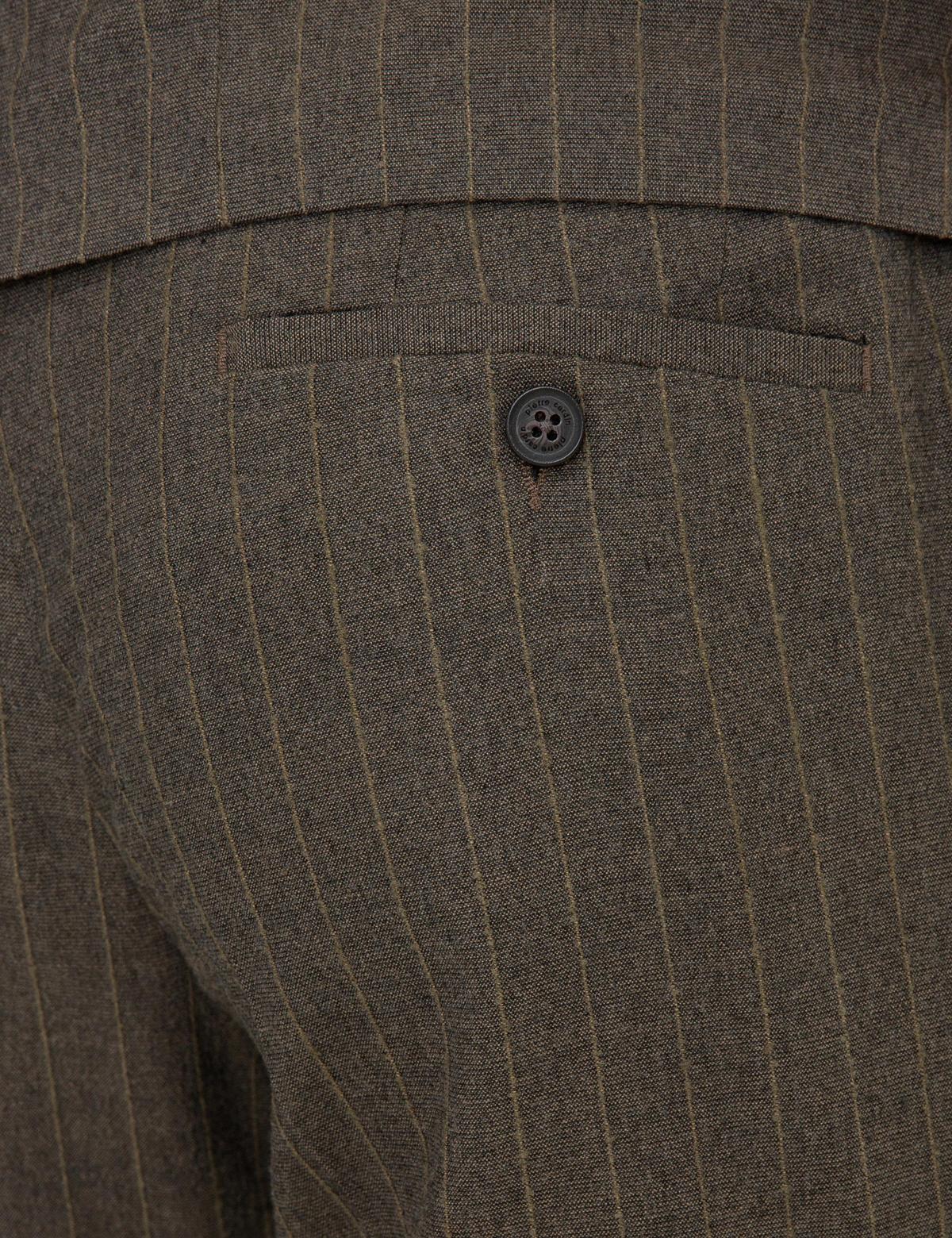 Açık Kahverengi Slim Fit Takım Elbise - 50217626116