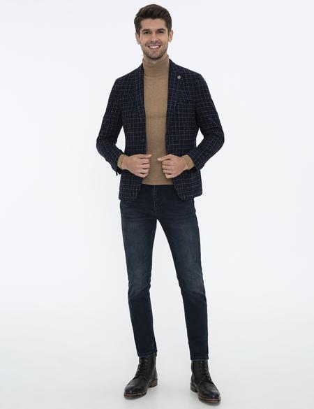 Lacivert Ex. Slim Fit Ceket - 50227221038