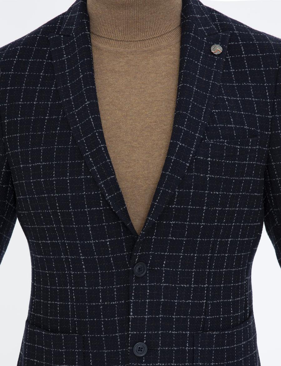 Lacivert Ex. Slim Fit Ceket