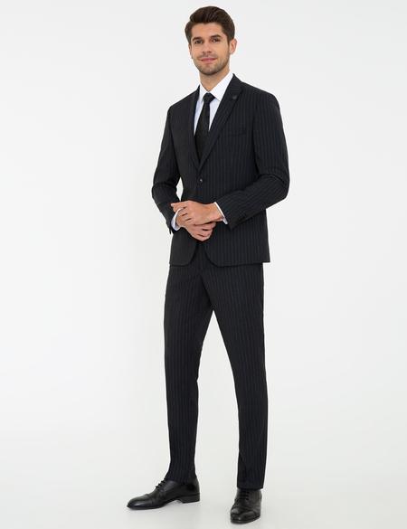 Siyah Slim Fit Takım Elbise - 50241616080