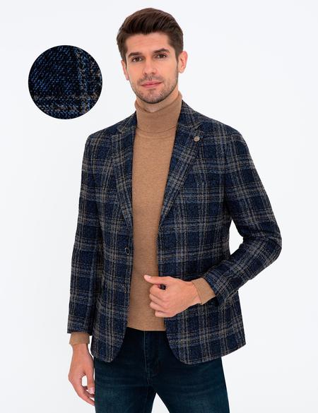 Lacivert Slim Fit Ceket - 50242104008