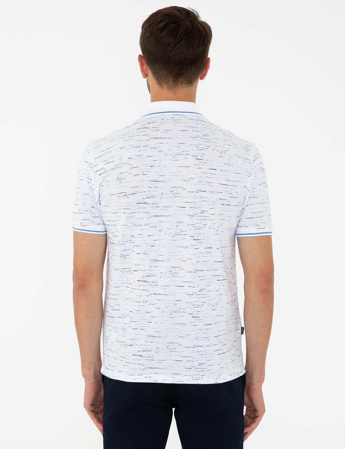 Lacivert Slim Fit Polo Yaka Tişört - 50242060019