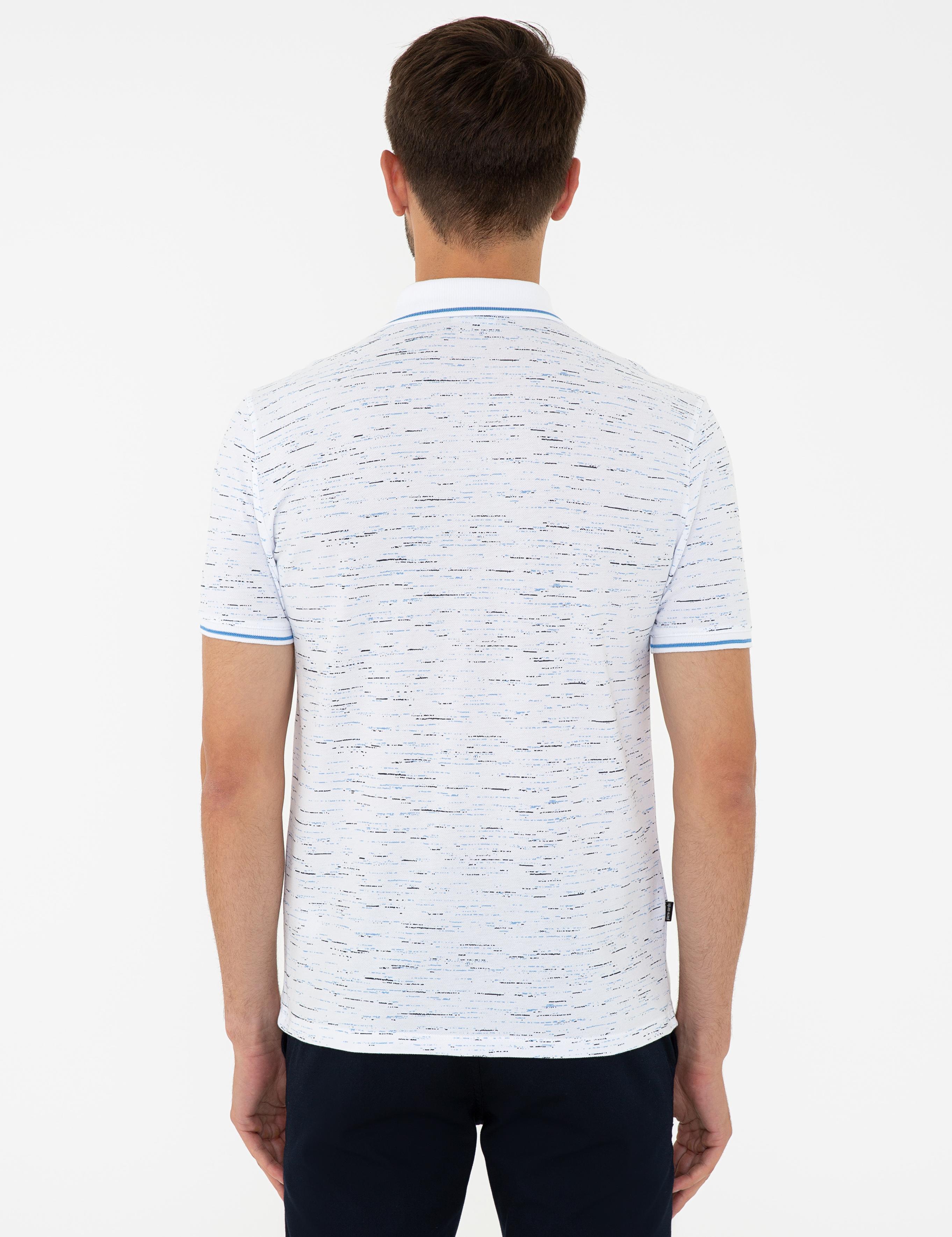 Lacivert Slim Fit Polo Yaka Tişört